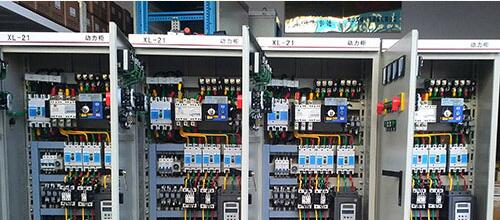 隧道旋風(fēng)機(jī)軟啟動控制雙電源切換控制柜